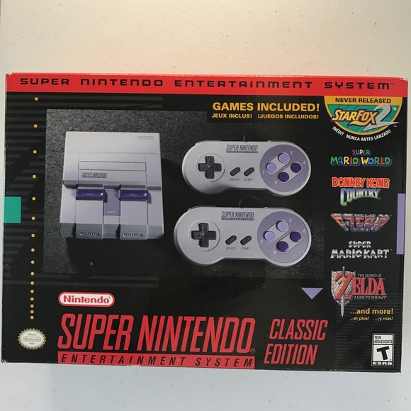 Nintendo Other - Nintendo SNES Classic Mini Console